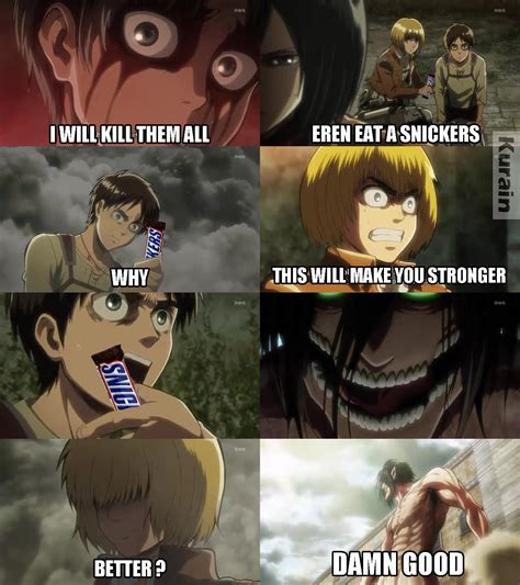 attack on titan meme|funny attack on titan jokes.